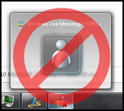 Stop Windows Live Messenger from starting randomly on its own.