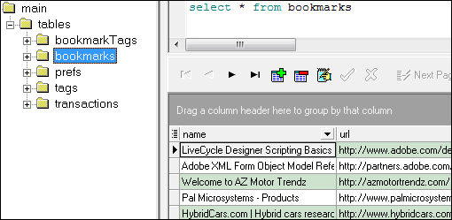 bookmarks.db SQLite