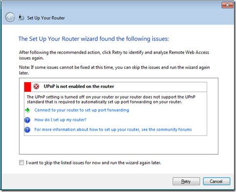 Set Up Your Router: UPnP not enabled on the router. D-Link DIR-655